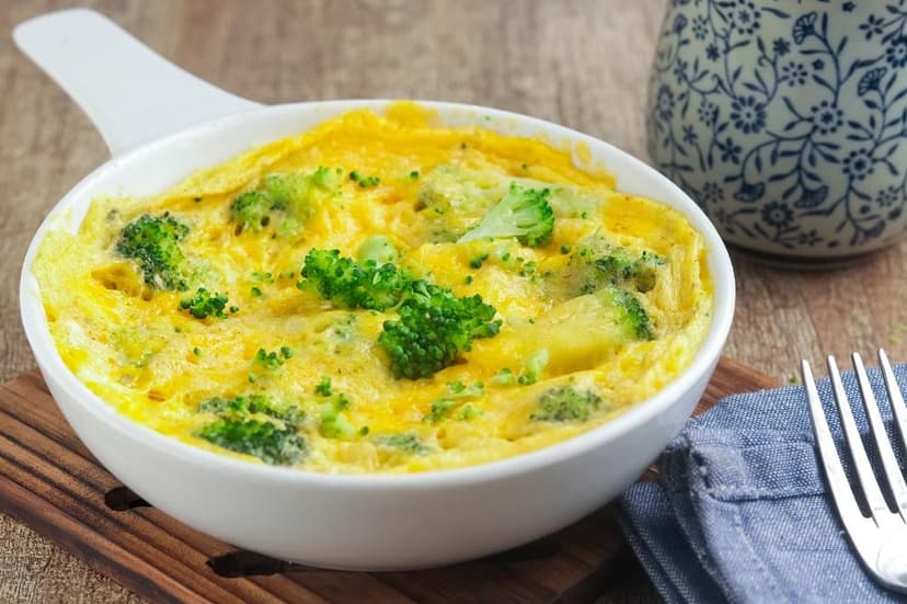 Broccoli & Cheddar Frittata