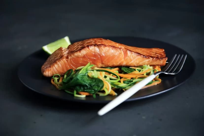 Keto Salmon Salad with Mayo