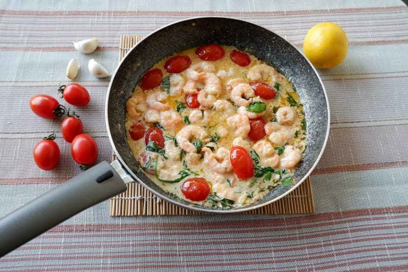 Keto Creamy Butter Shrimp