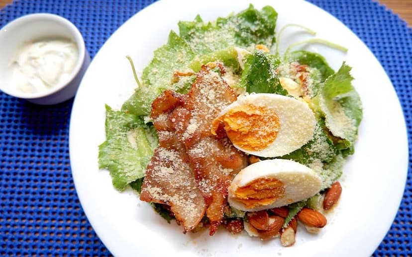 Bacon Salad with Ranch Dressing