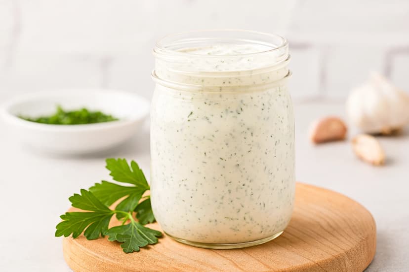 Homemade Keto Ranch Dressing